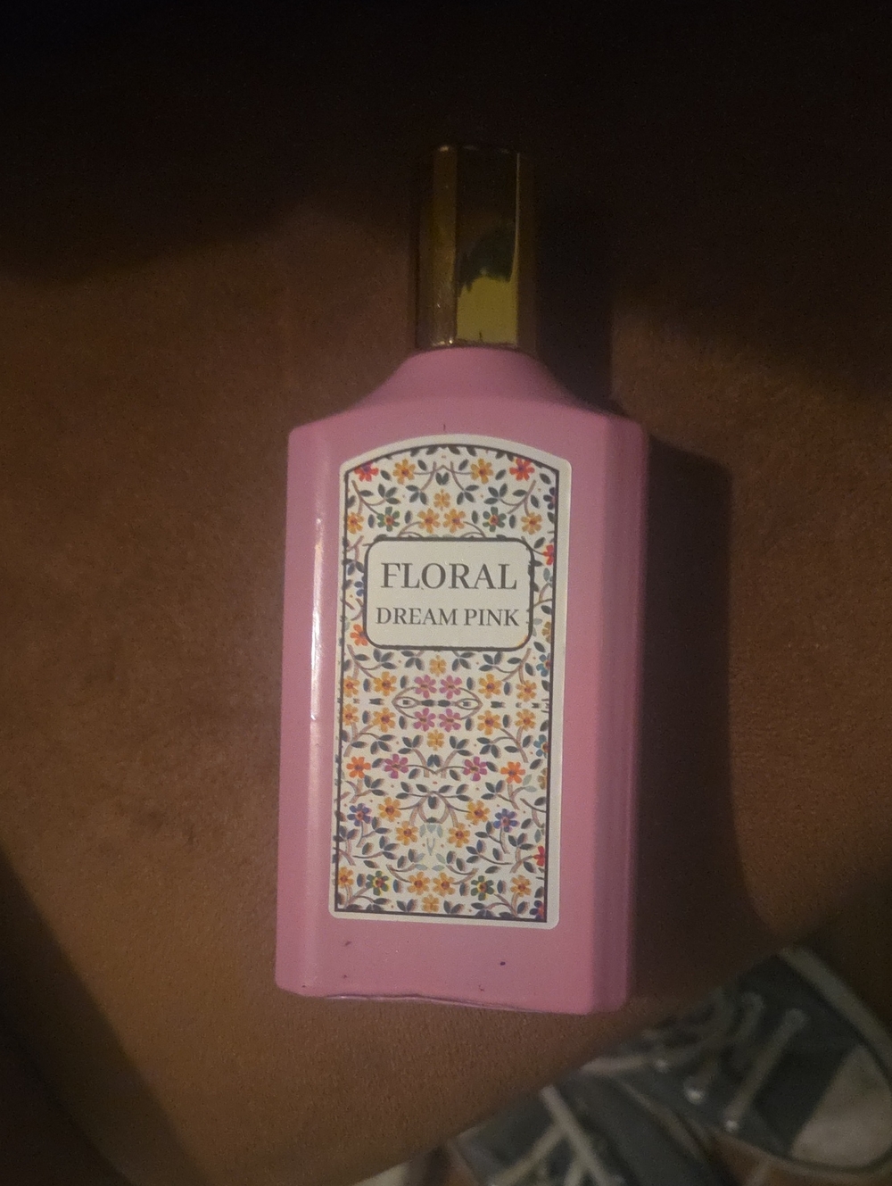 Floral Dream Pink Floral Pink Bottle NWT